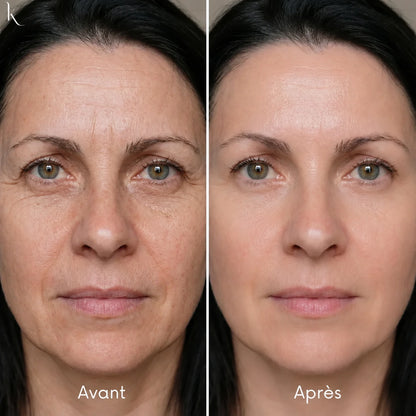Ampoule Coréenne Glow Up au Collagène et à la Soie