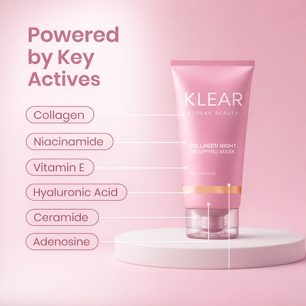 Mascarilla Facial Nocturna con Colágeno (N.º 1 Más Vendida)