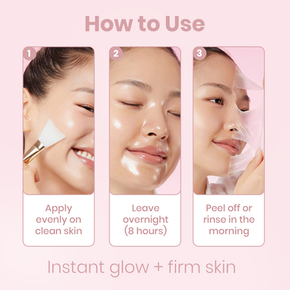 Mascarilla Facial Nocturna con Colágeno (N.º 1 Más Vendida)
