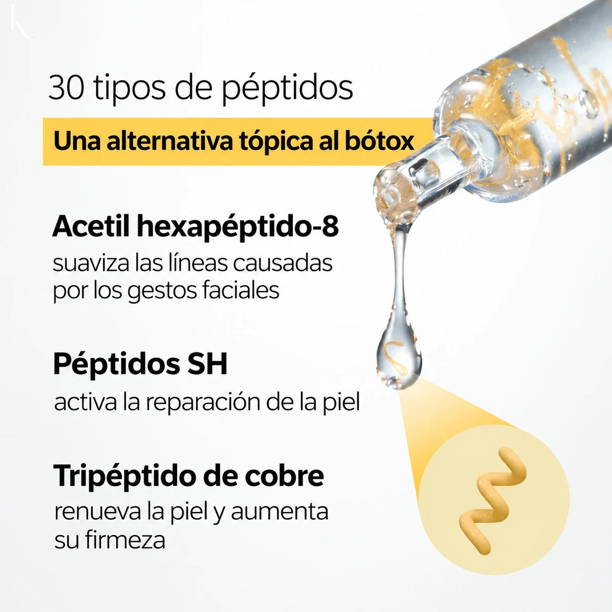 Ampolla de Colágeno Profundo de Seda Dorada